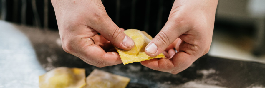 Ravioli making